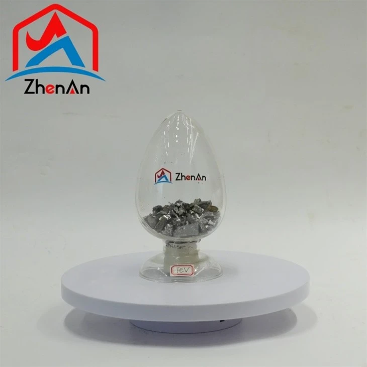 China 10-50mm 50% Min Purity FeV Lump