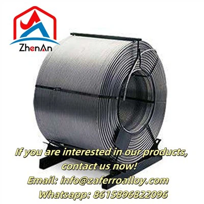 Polnjena žica iz kalcijeve silicijeve zlitine