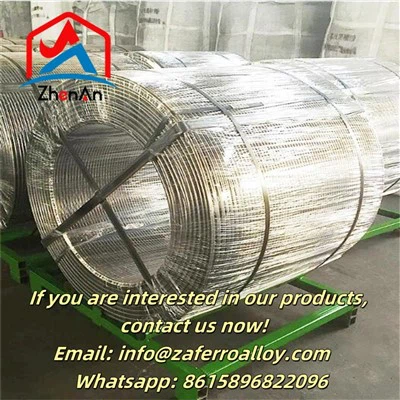 Polnjena žica iz čistega Ca